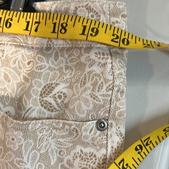 Laura Ashley Crop Pants Size 16 Five Pocket Style - Picture 6 of 10